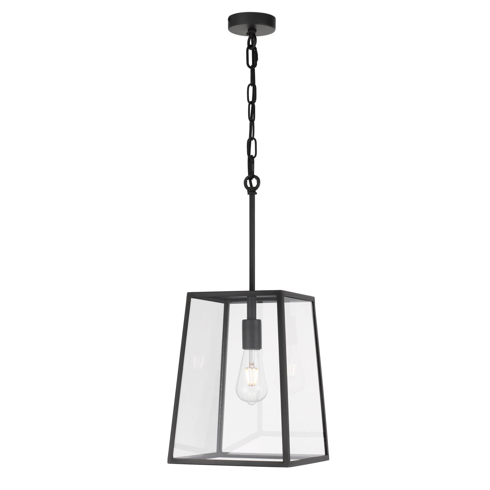 Cantena Large 25cm Pendant, Black