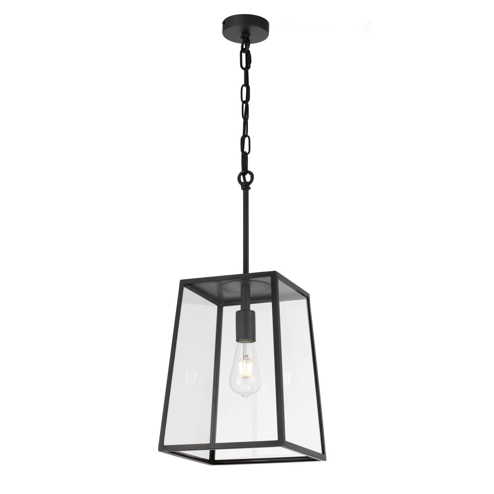 Cantena Large 25cm Pendant, Black