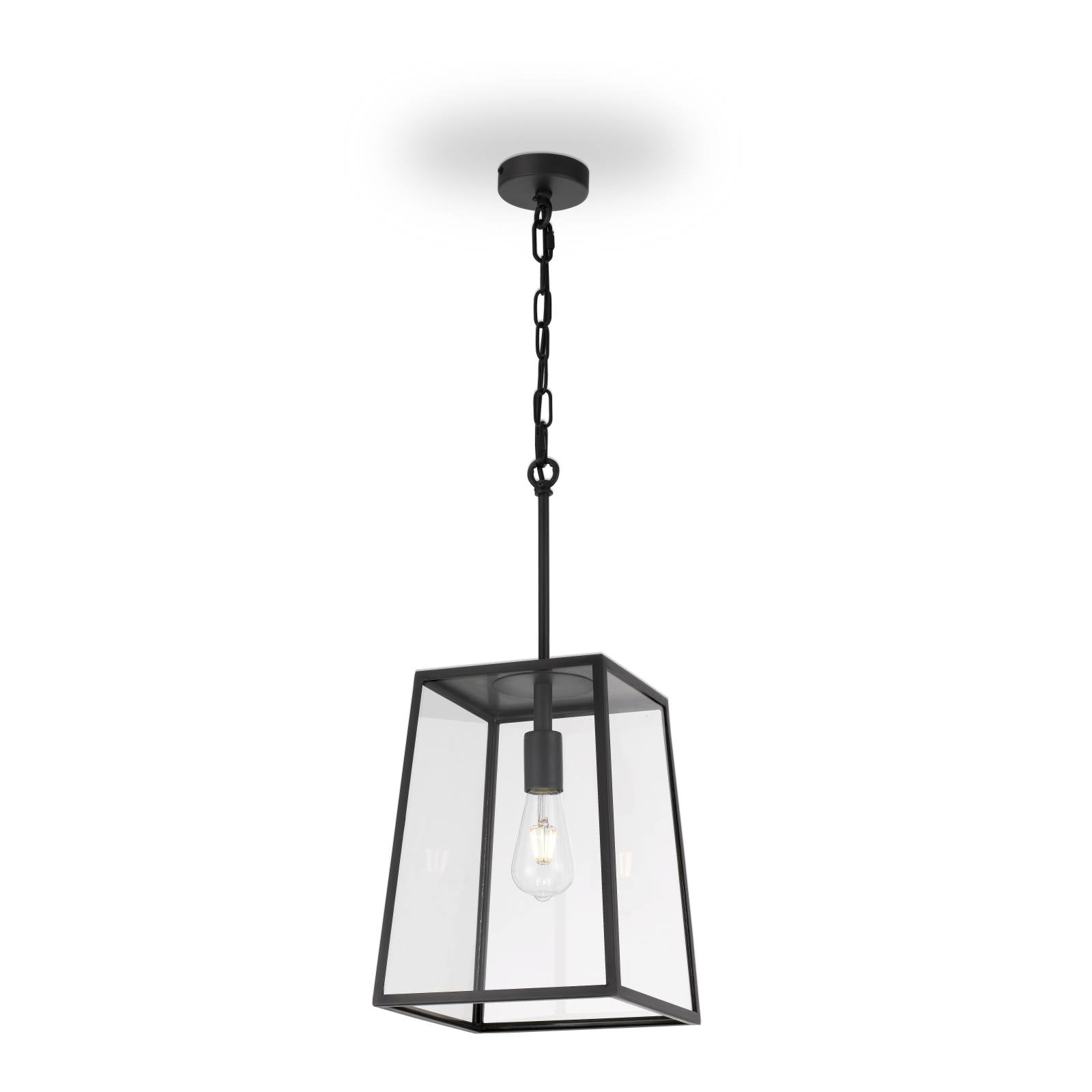 Cantena Large 25cm Pendant, Black