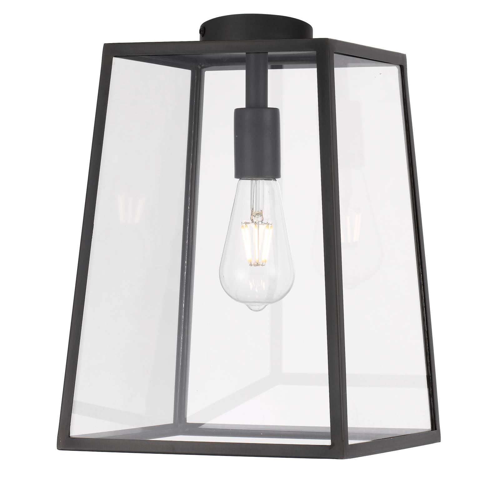 Cantena Large 25cm Pendant, Black