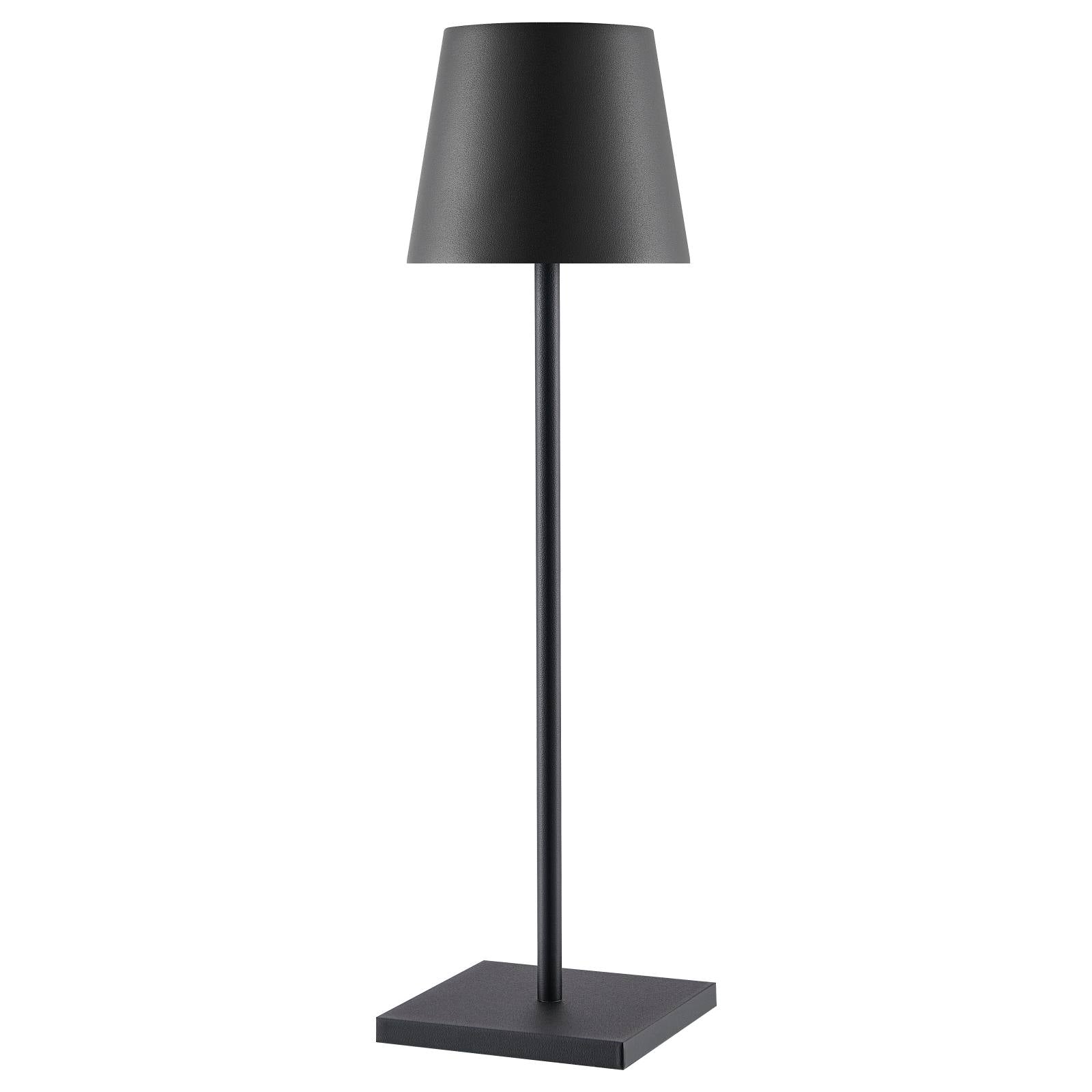 Clio Rechargeable Table Lamp, Black