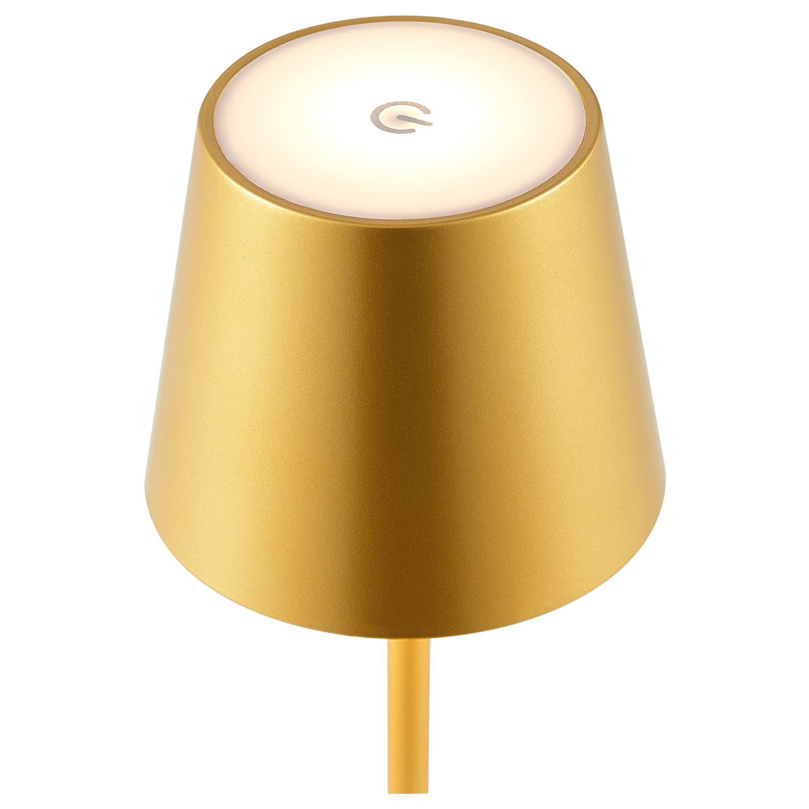 Clio Rechargeable Table Lamp, Gold