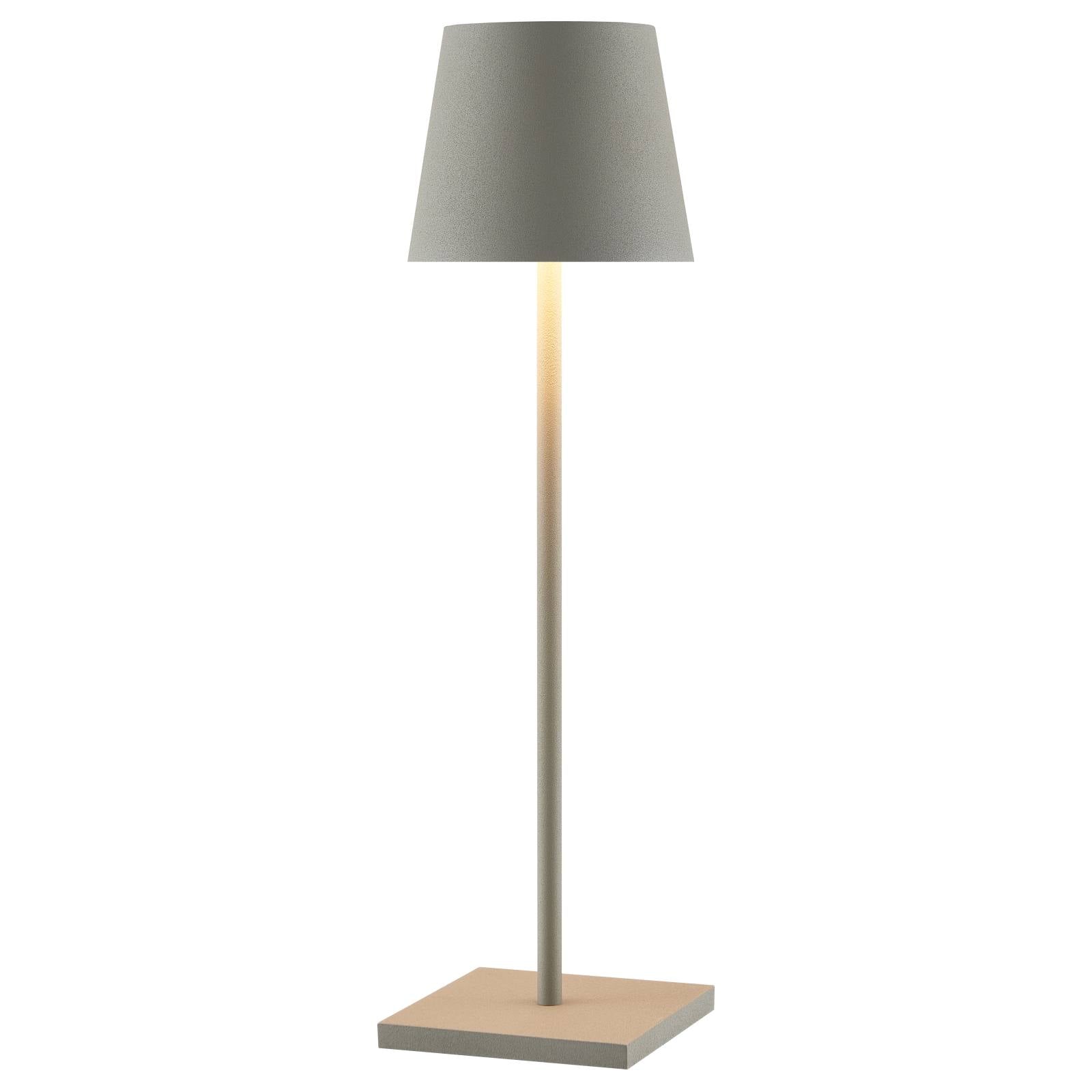 Clio Rechargeable Table Lamp, Grey