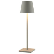 Clio Rechargeable Table Lamp, Grey