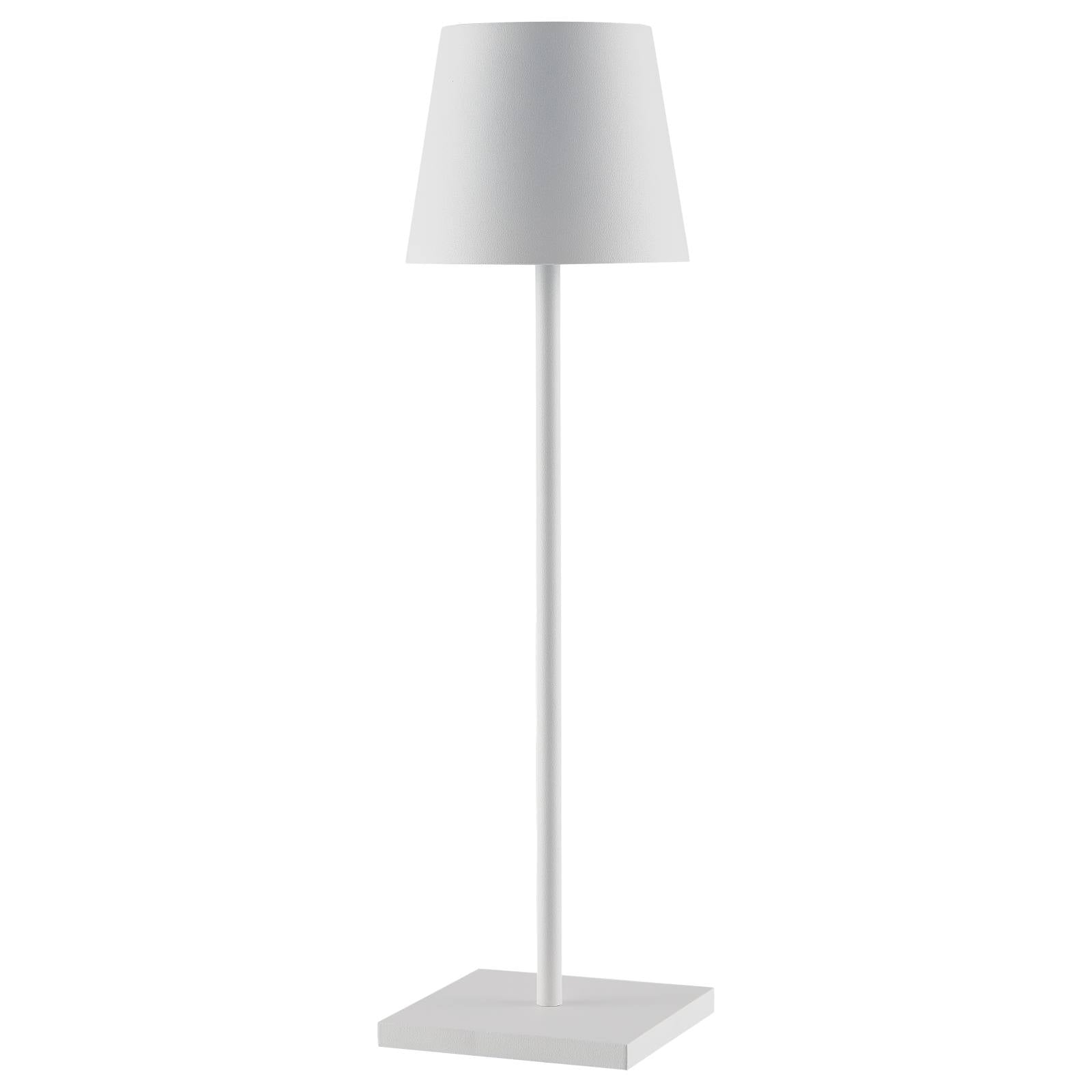 Clio Rechargeable Table Lamp, White