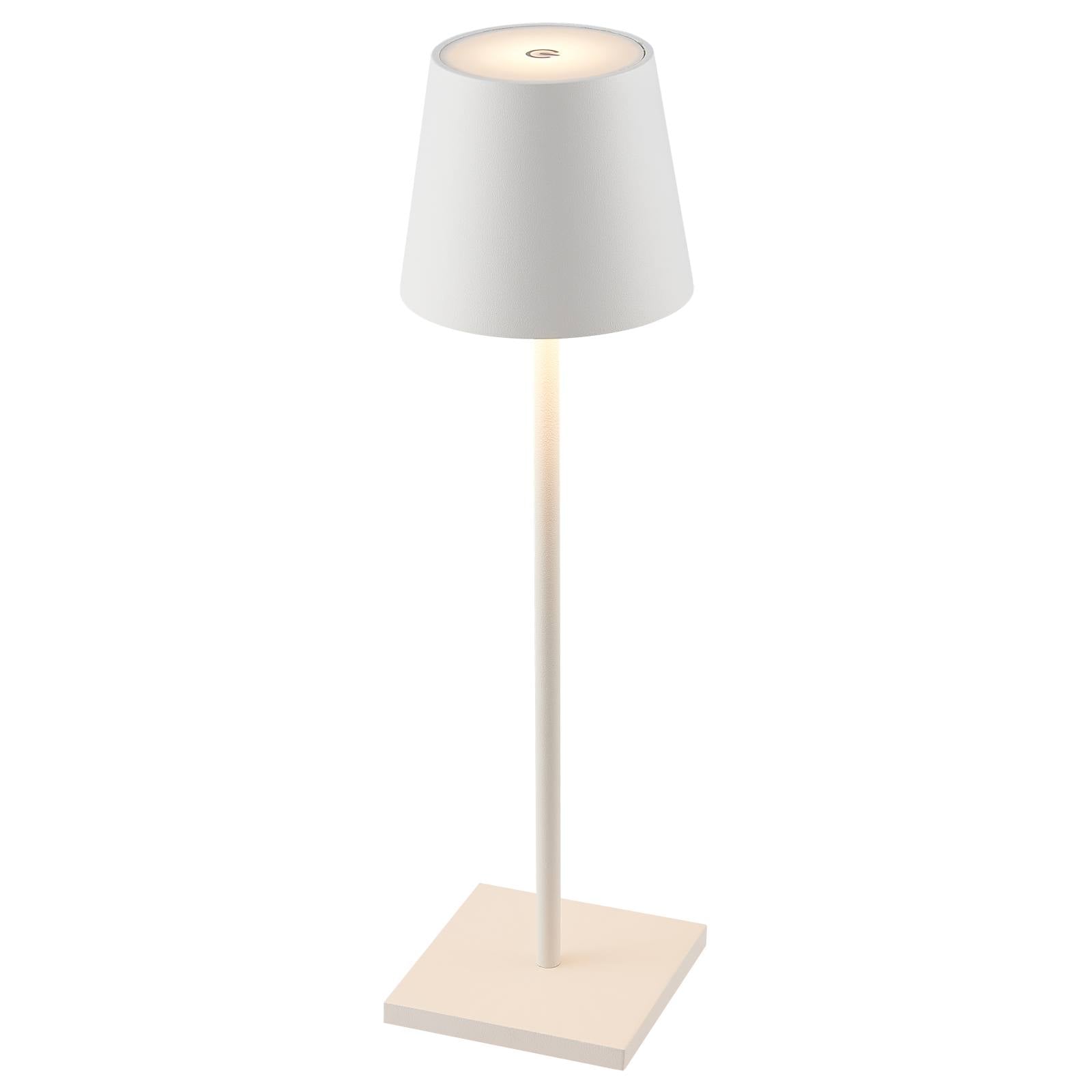 Clio Rechargeable Table Lamp, White