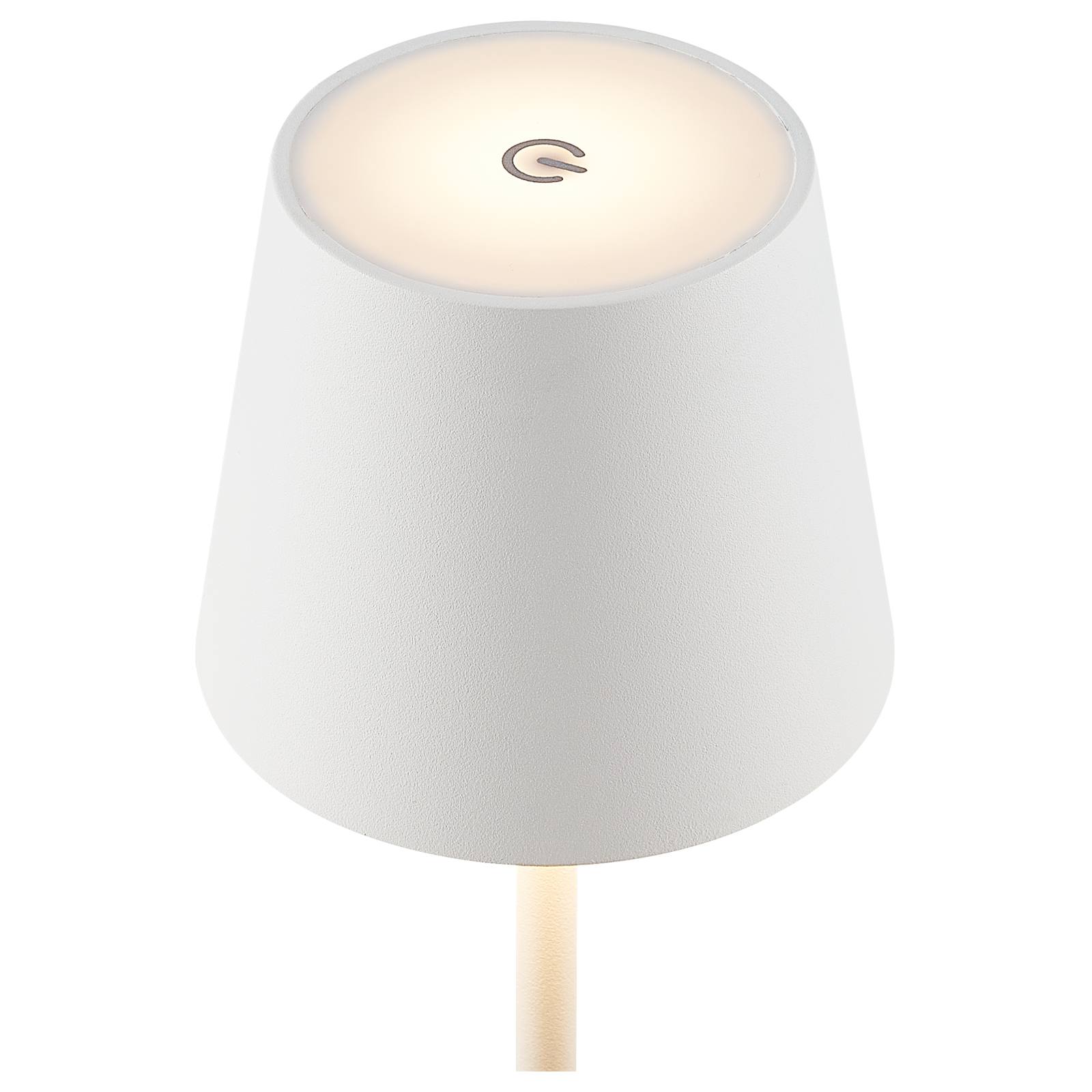 Clio Rechargeable Table Lamp, White