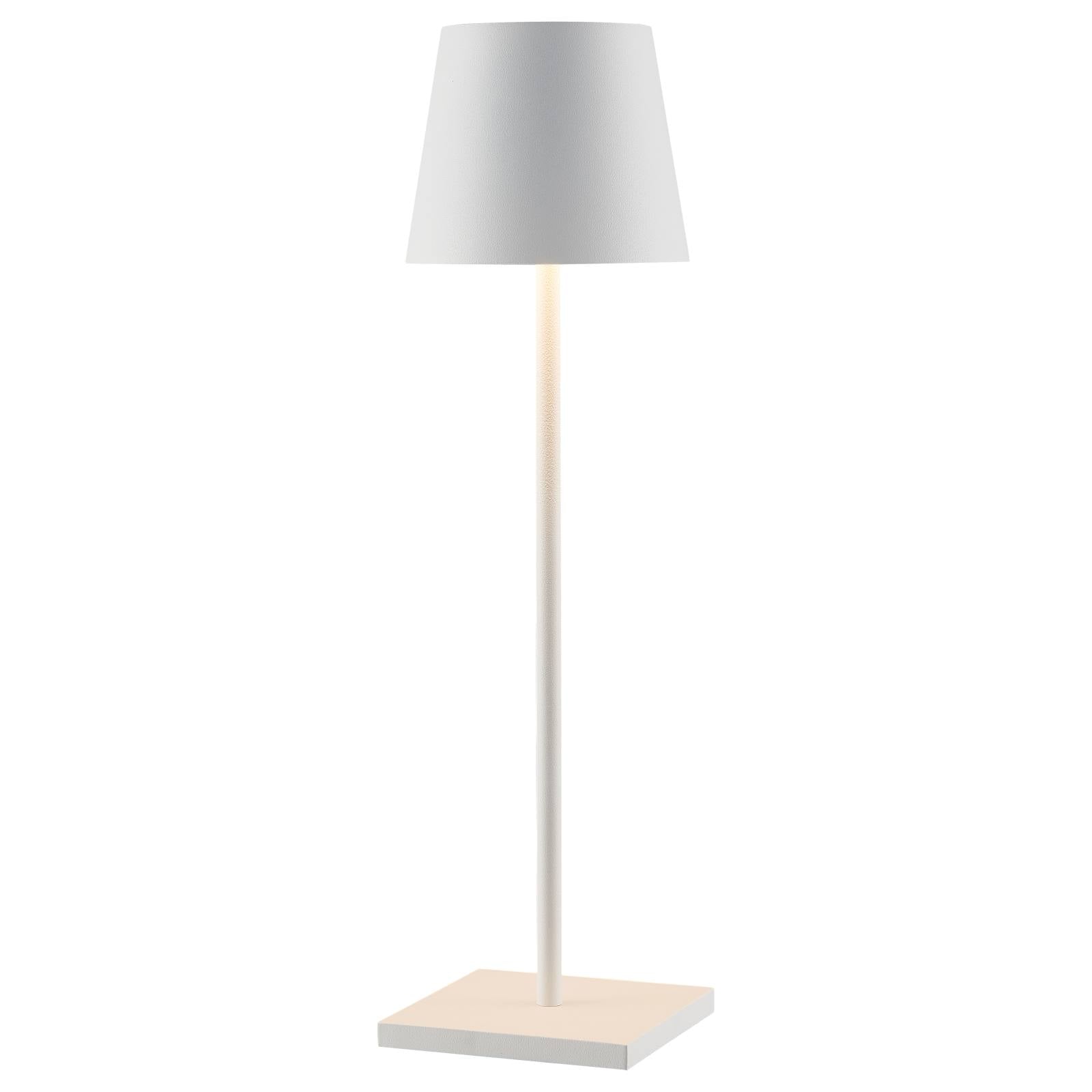 Clio Rechargeable Table Lamp, White