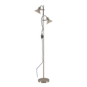 Corelli 2 Floor Lamp, Nickel