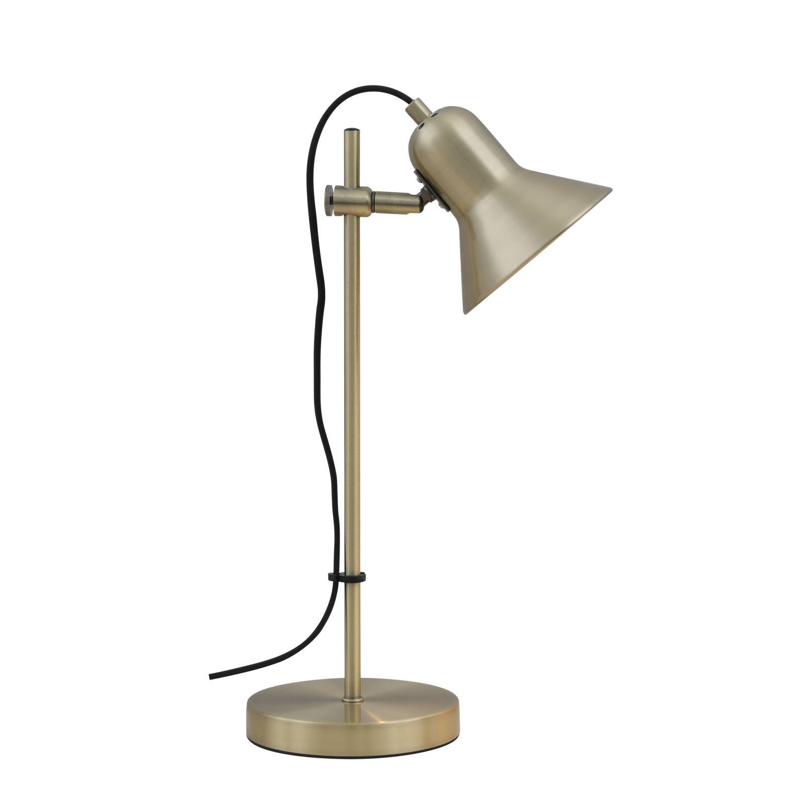 Corelli Table Lamp, Antique Brass