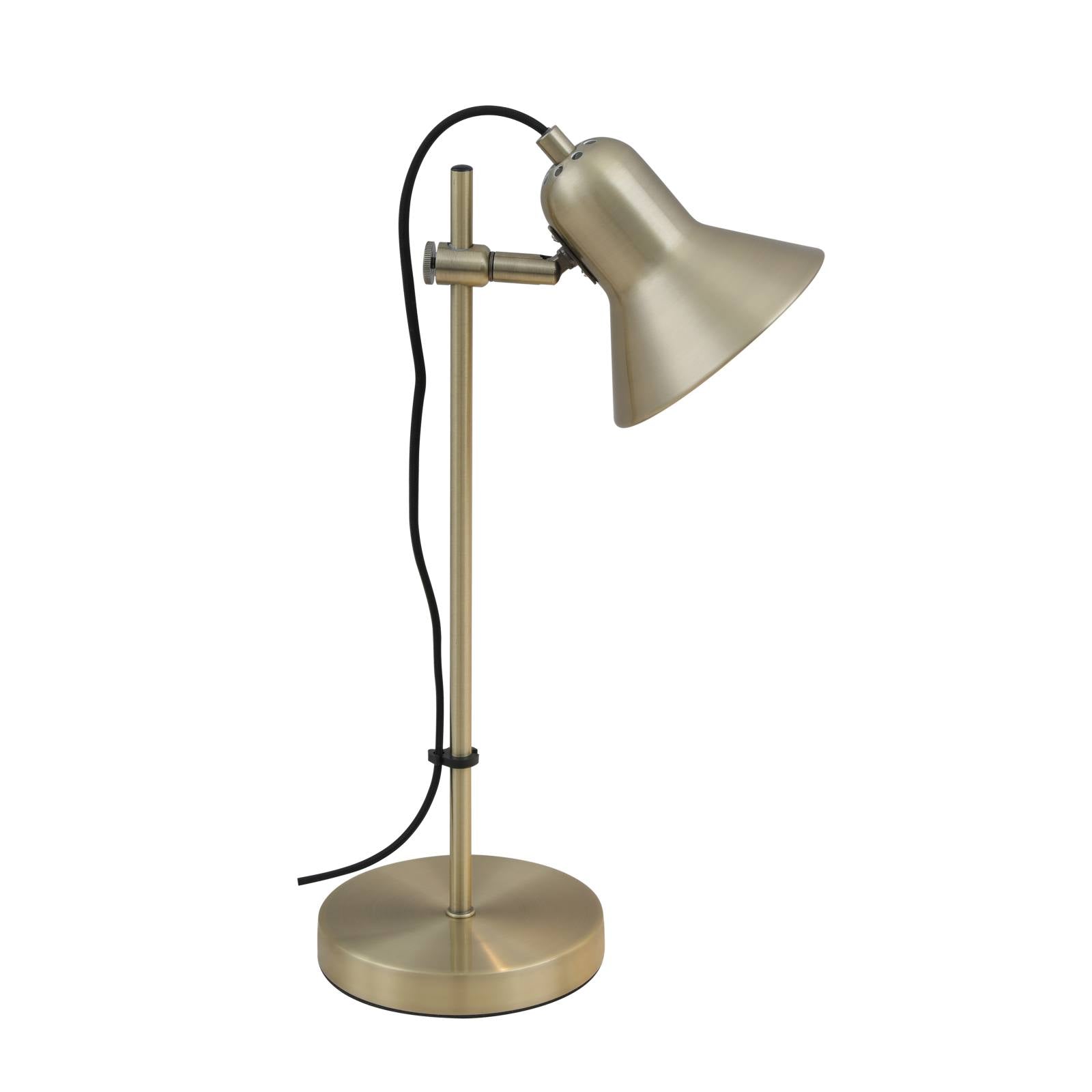 Corelli Table Lamp, Antique Brass