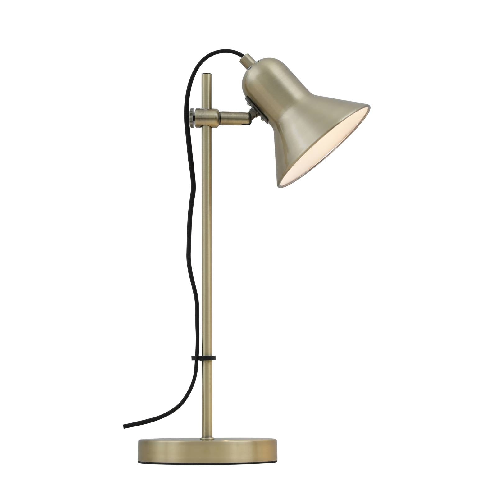 Corelli Table Lamp, Antique Brass
