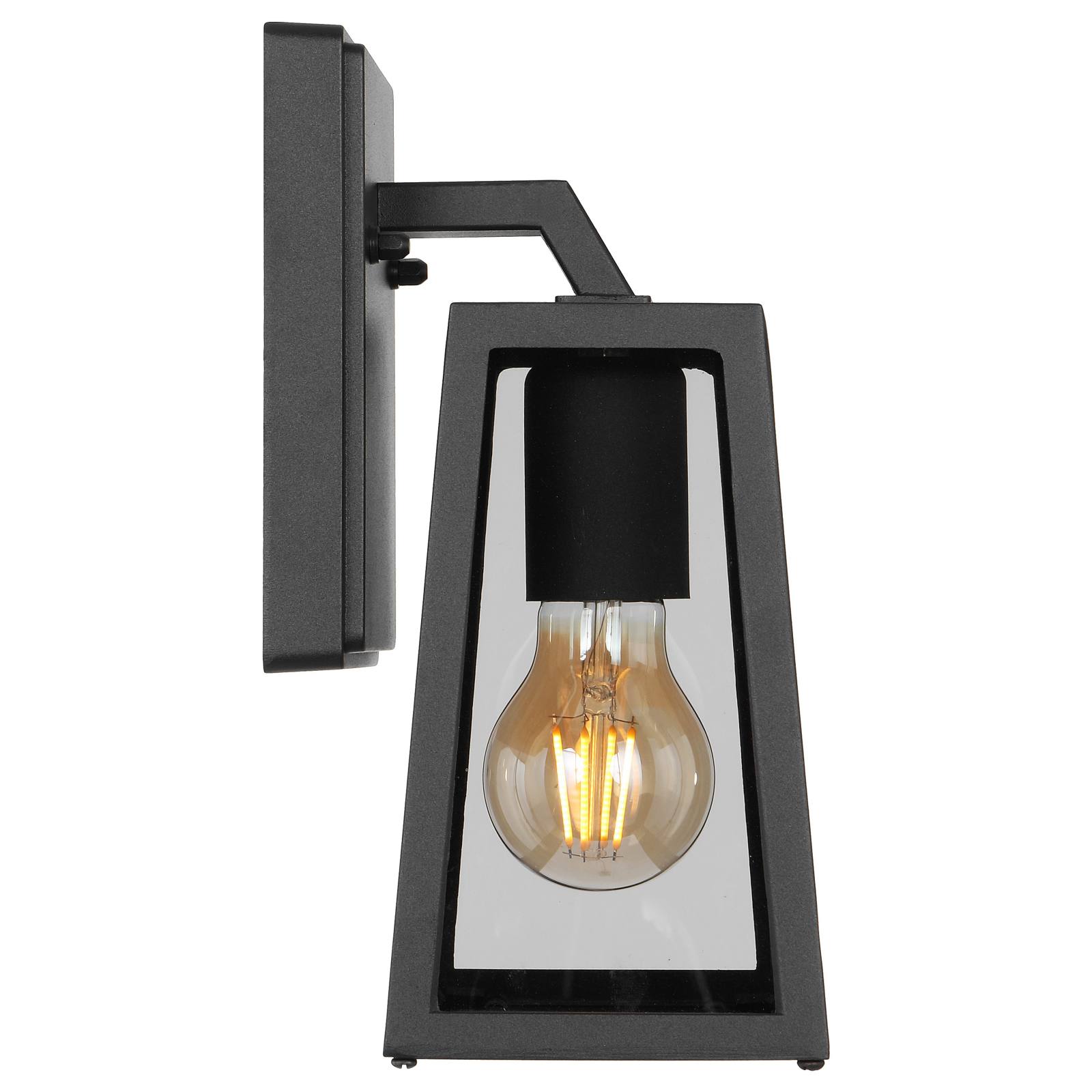 Cosca 180 Exterior Wall Bracket, Black