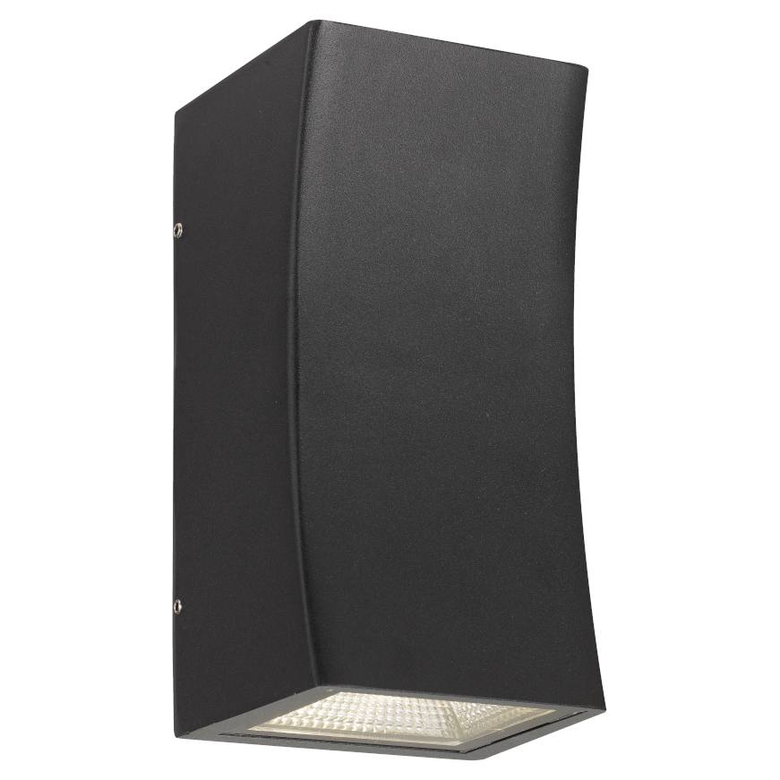 Dash Exterior 2 Wall Light, Black