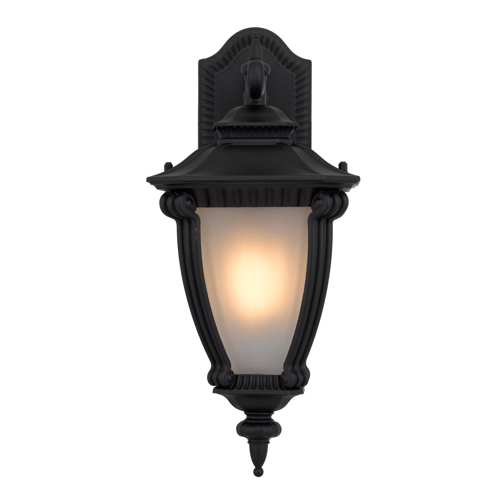 Delfino Exterior Wall Light, Black