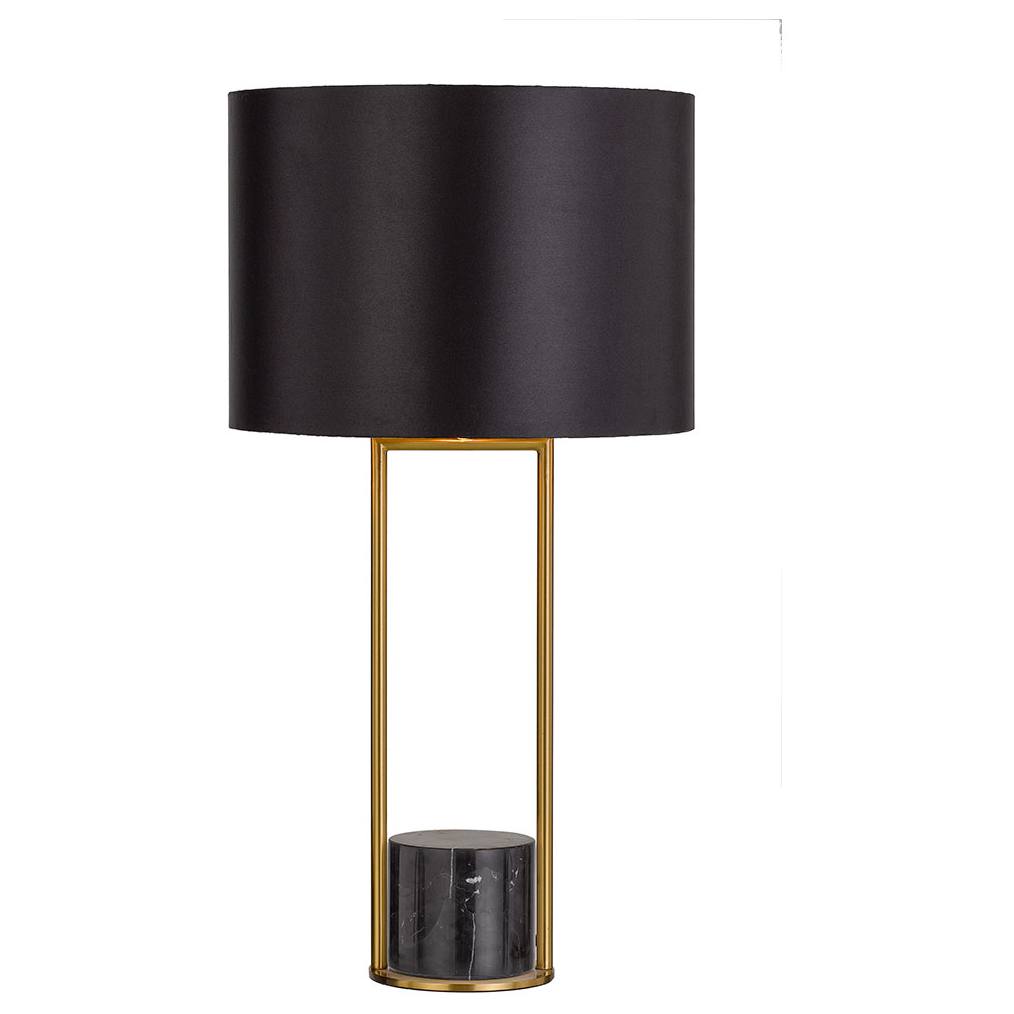 Desire Table Lamp, Black, Antique Gold