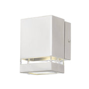 Dixon 1 Exterior Wall Light, Stainless Steel