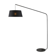 Downey Floor Lamp, Matte Black
