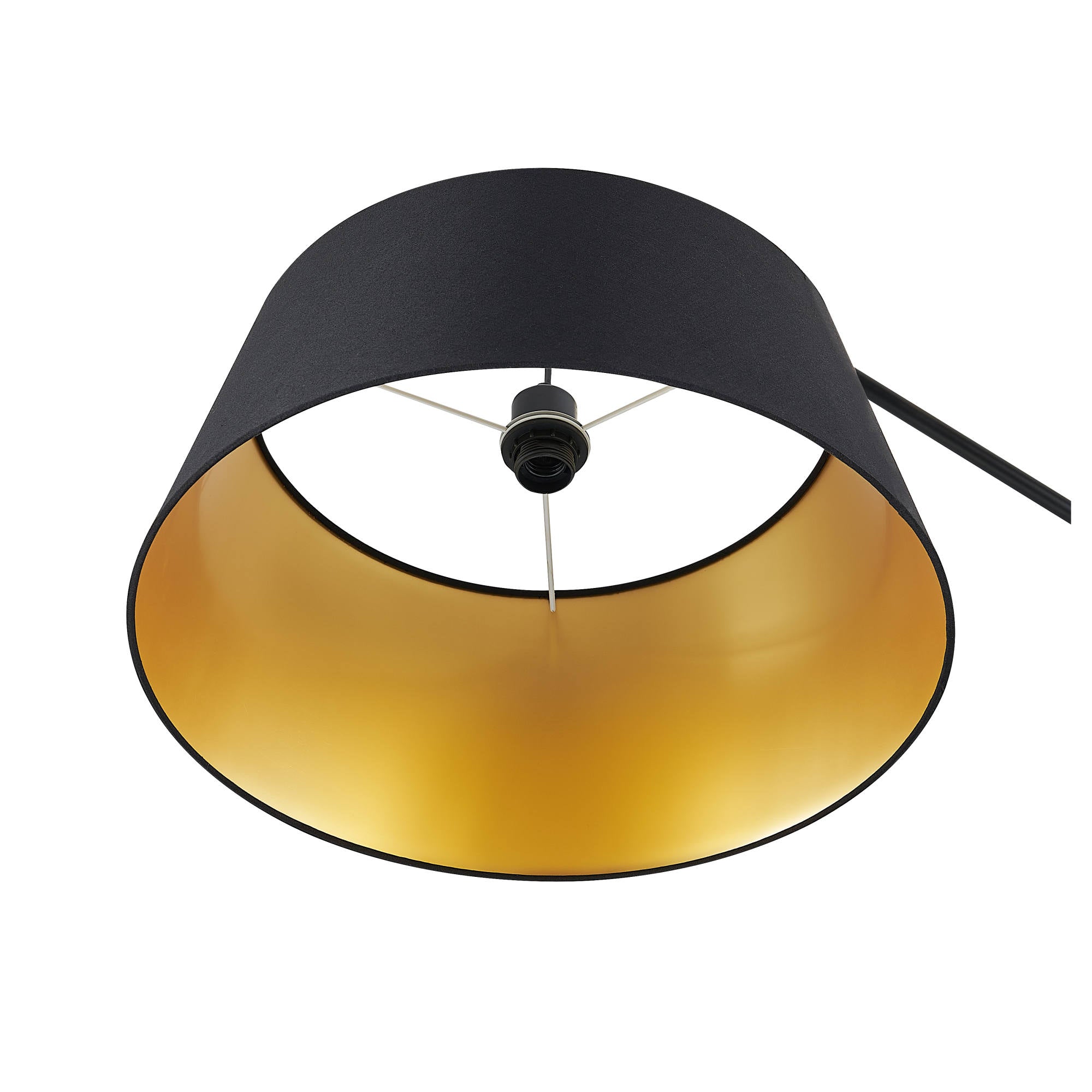Downey Floor Lamp, Matte Black
