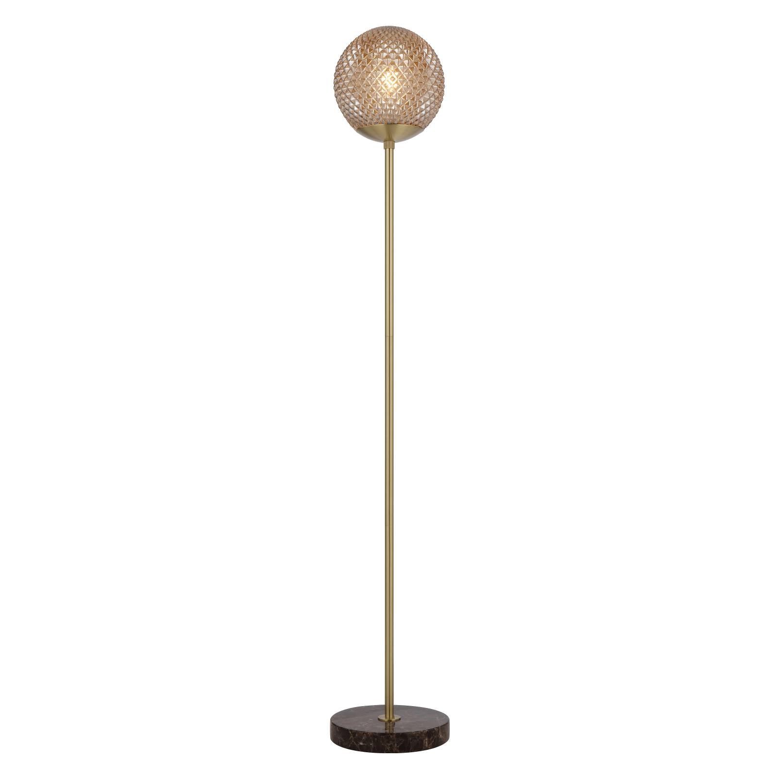 Elwick Floor Lamp, Amber
