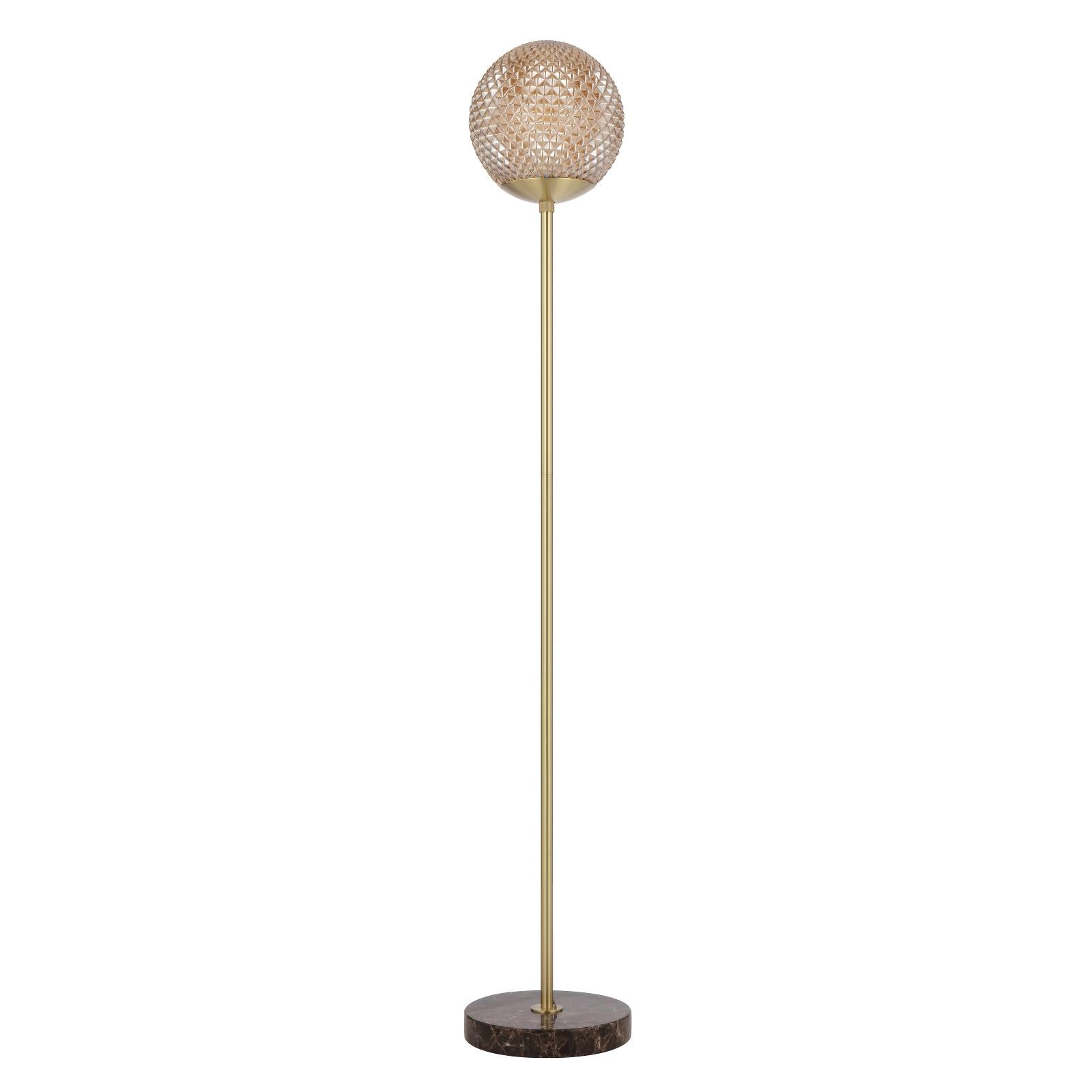 Elwick Floor Lamp, Amber