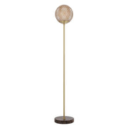 Elwick Floor Lamp, Amber