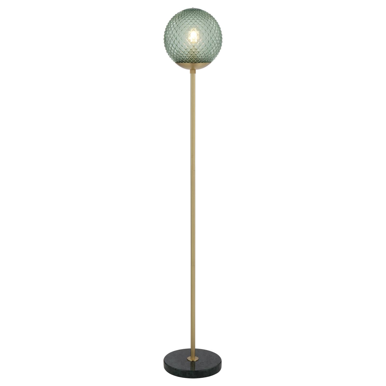 Elwick Floor Lamp, Green