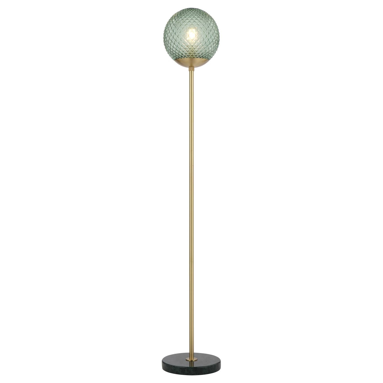Elwick Floor Lamp, Green