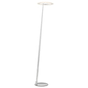 Faro Led Floor Lamp, Chrome