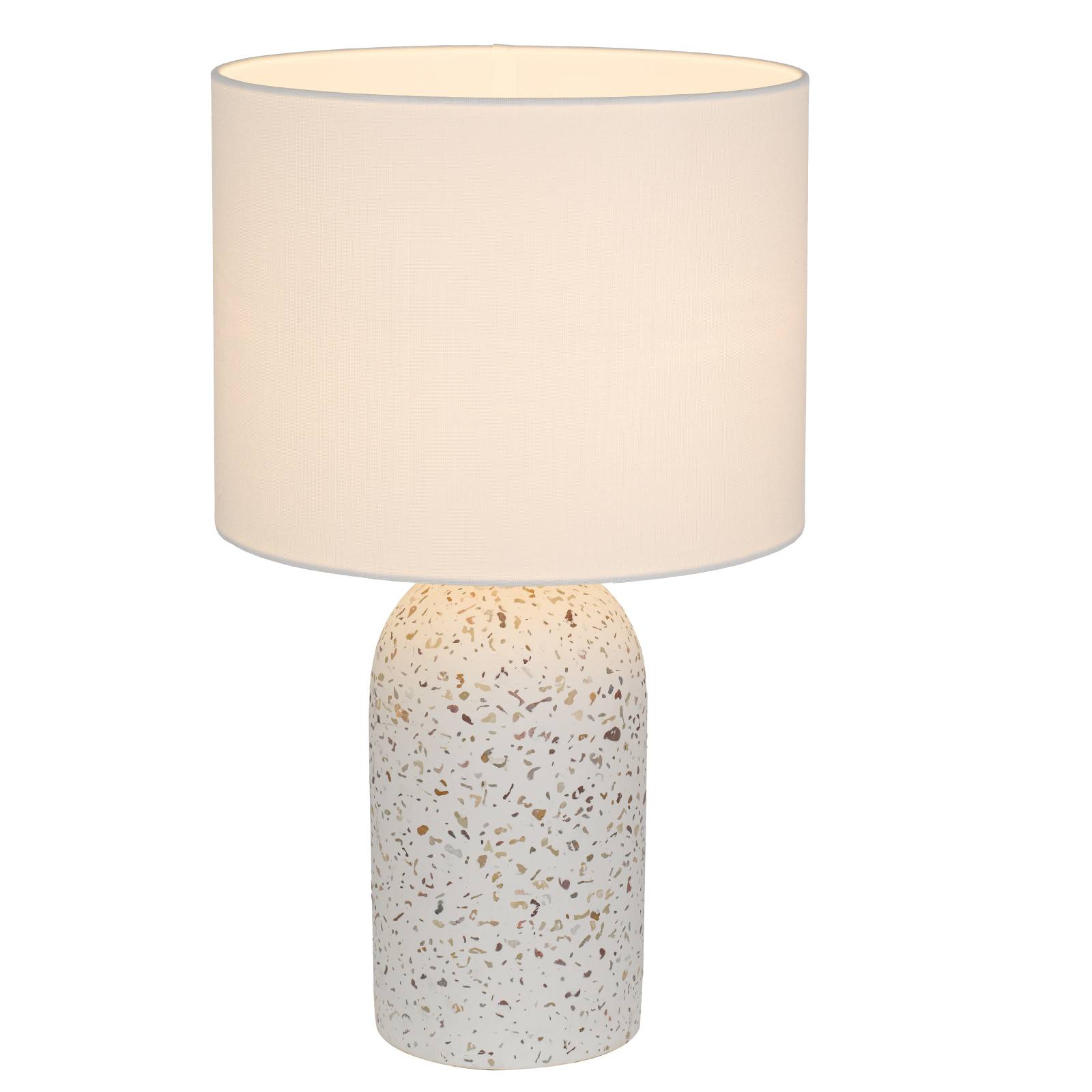 Fevik Medium Table Lamp, Ivory, White