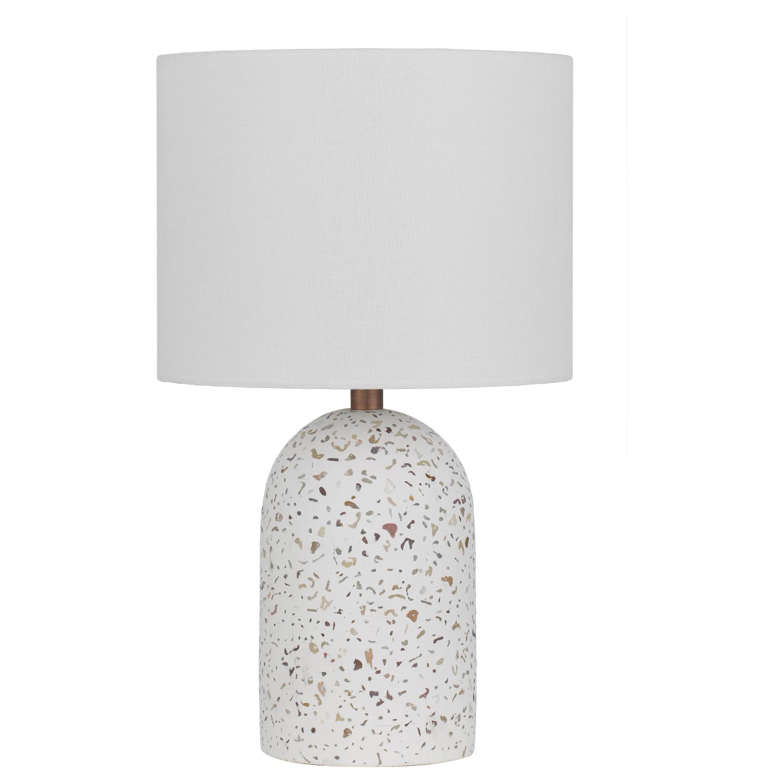 Fevik Small Table Lamp, Ivory, White