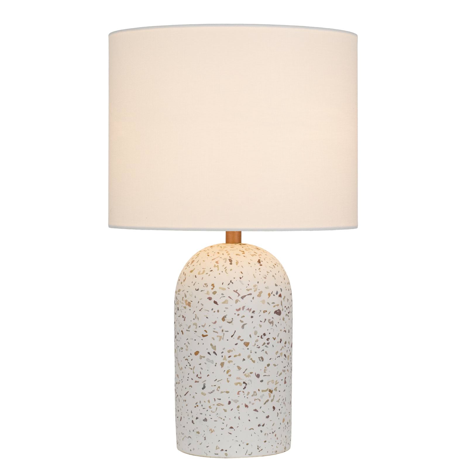 Fevik Small Table Lamp, Ivory, White