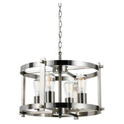 Finley 46cm Pendant, Matte Nickel
