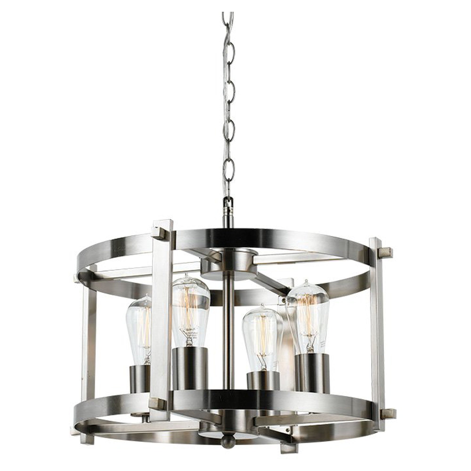 Finley 46cm Pendant, Matte Nickel