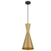 Flero 20 Pendant, Gold Brushed