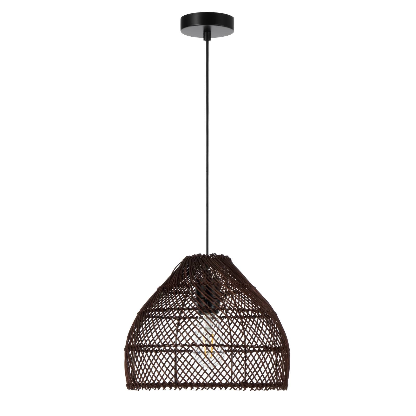 Frya 30 Pendant, Brown, Black