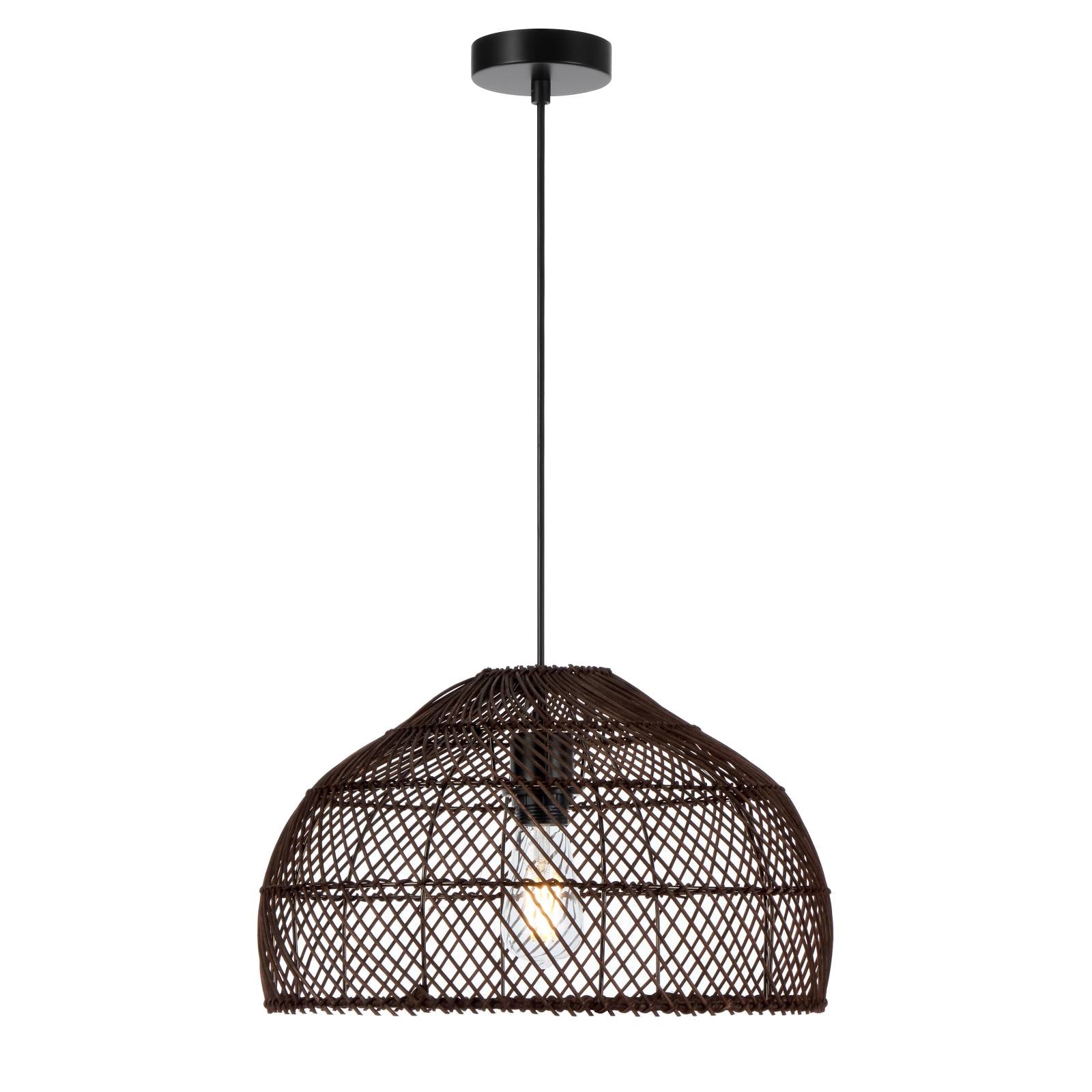 Frya 40 Pendant, Brown, Black