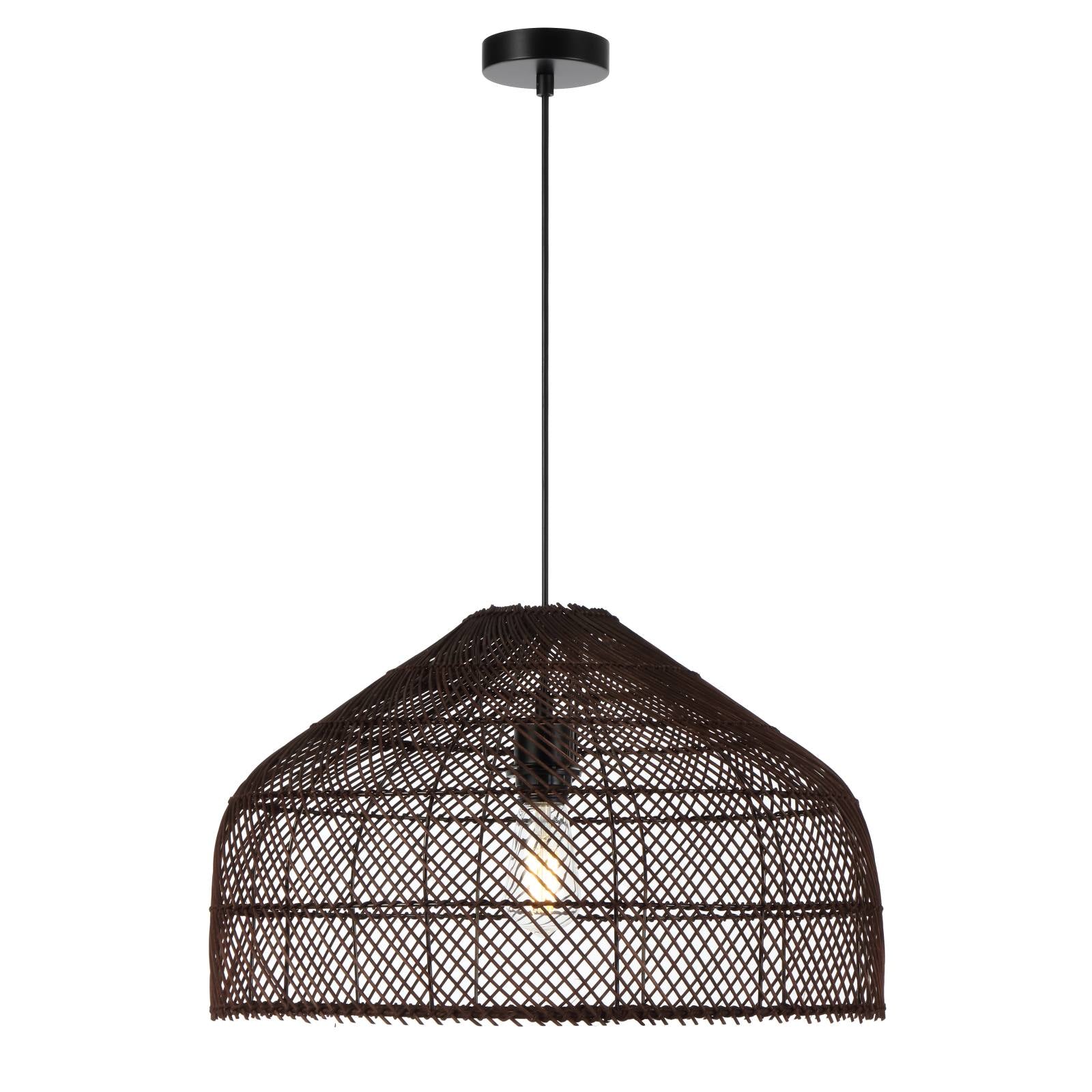 Frya 50 Pendant, Brown, Black