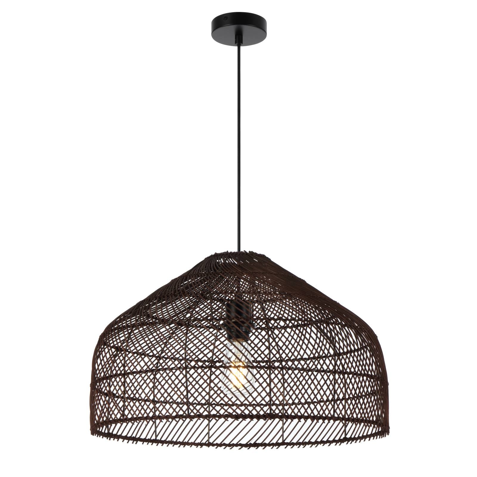 Frya 50 Pendant, Brown, Black