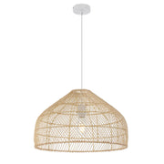 Frya 50 Pendant, Natural, White