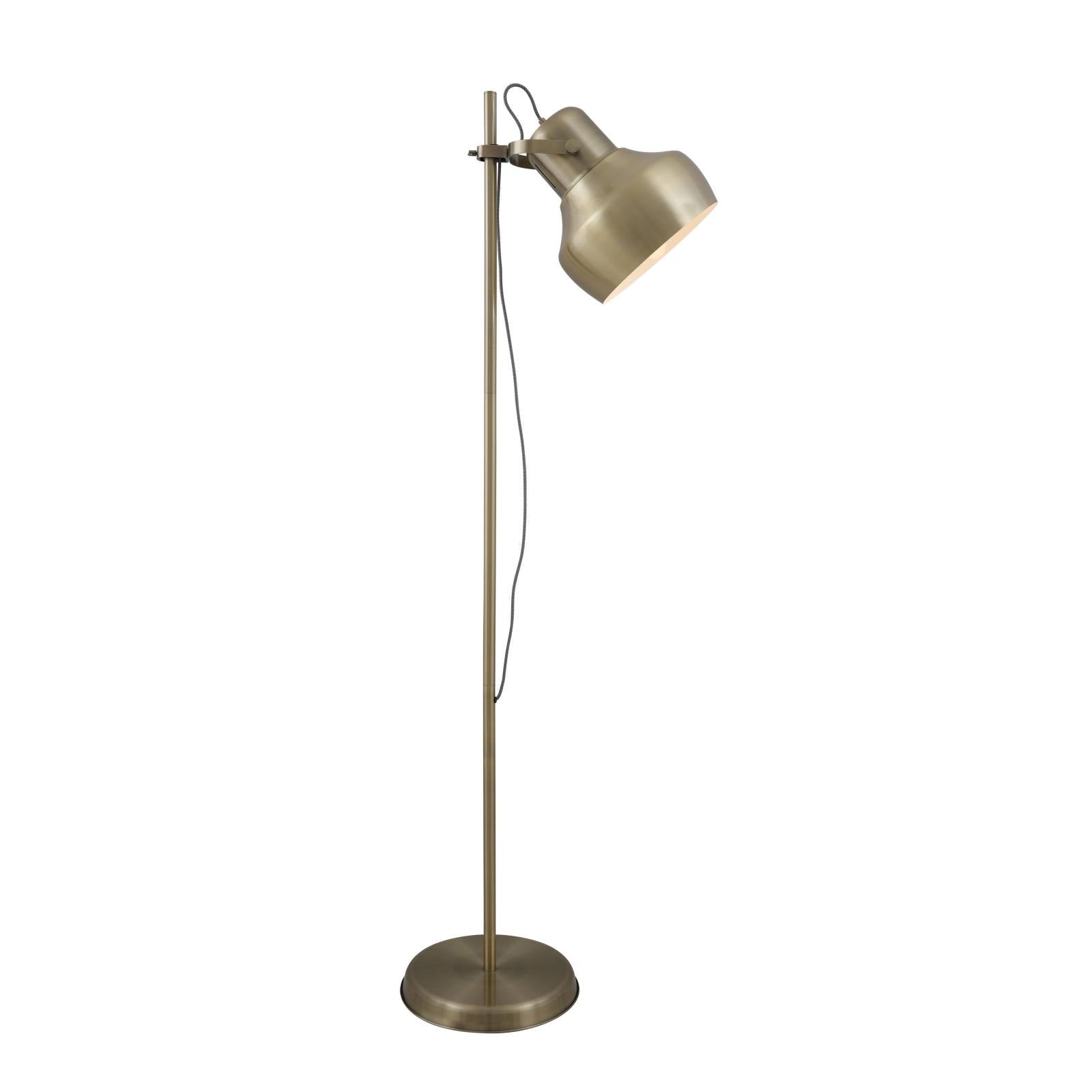 Grande Floor Lamp, Antique Brass