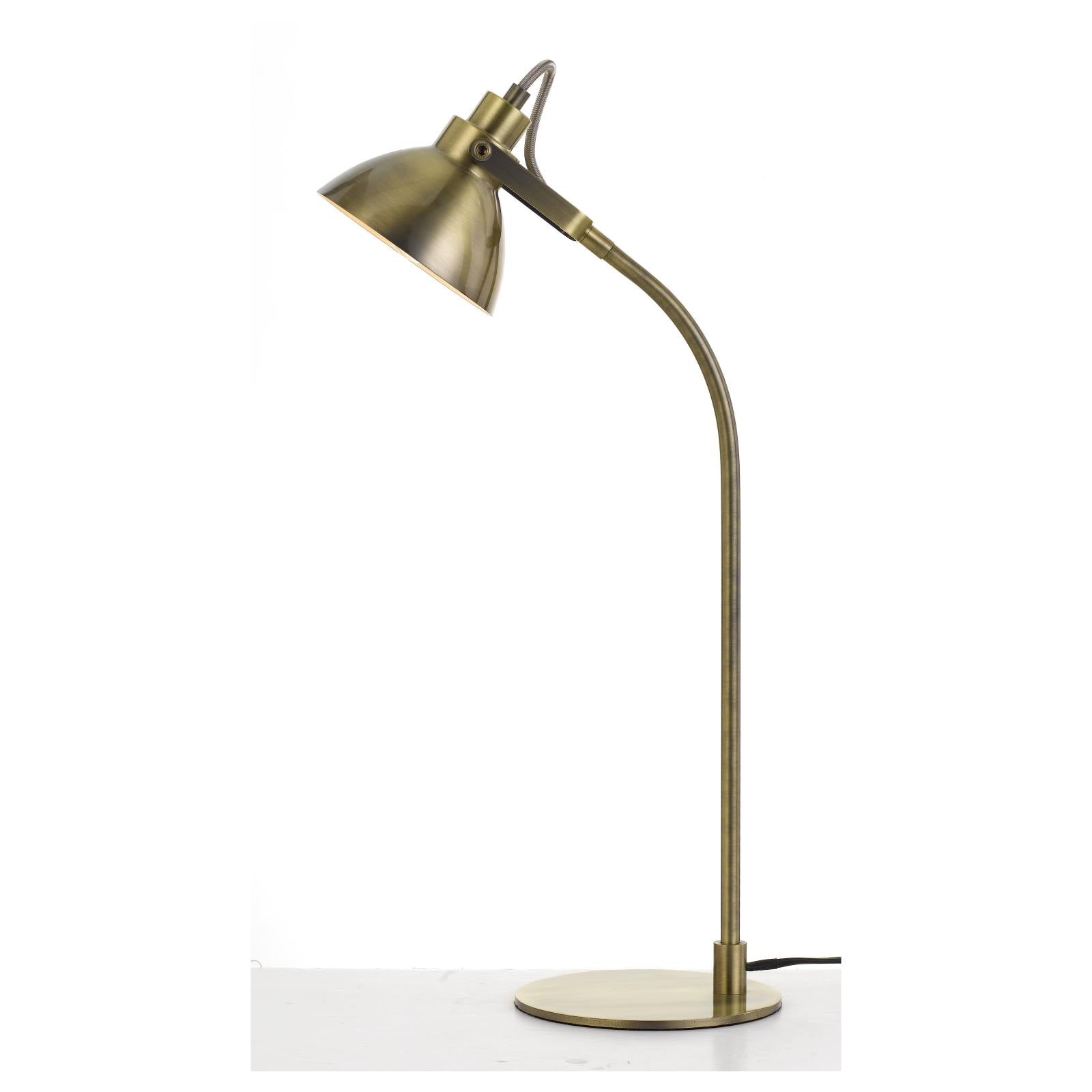 Gwen Table Lamp, Antique Brass