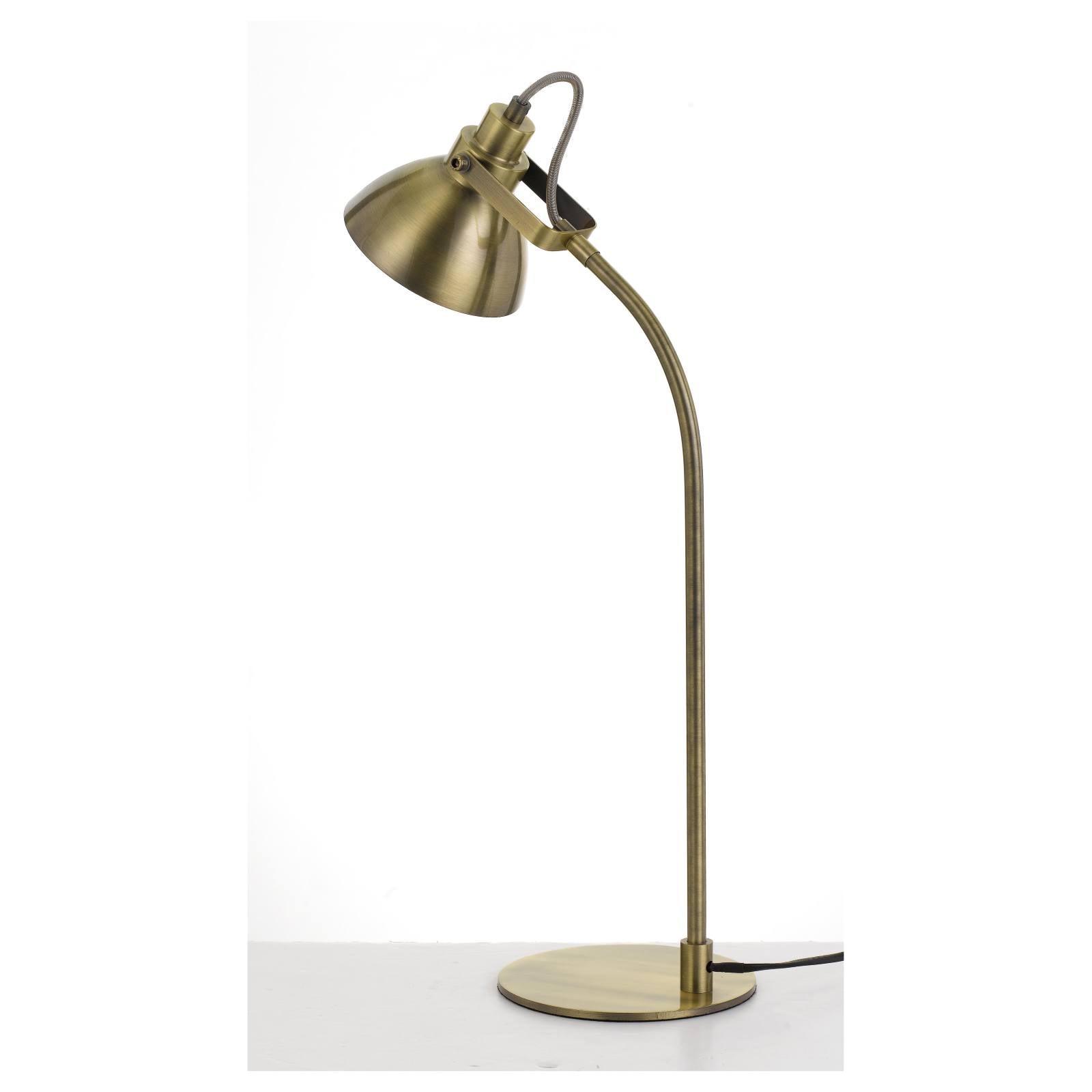 Gwen Table Lamp, Antique Brass
