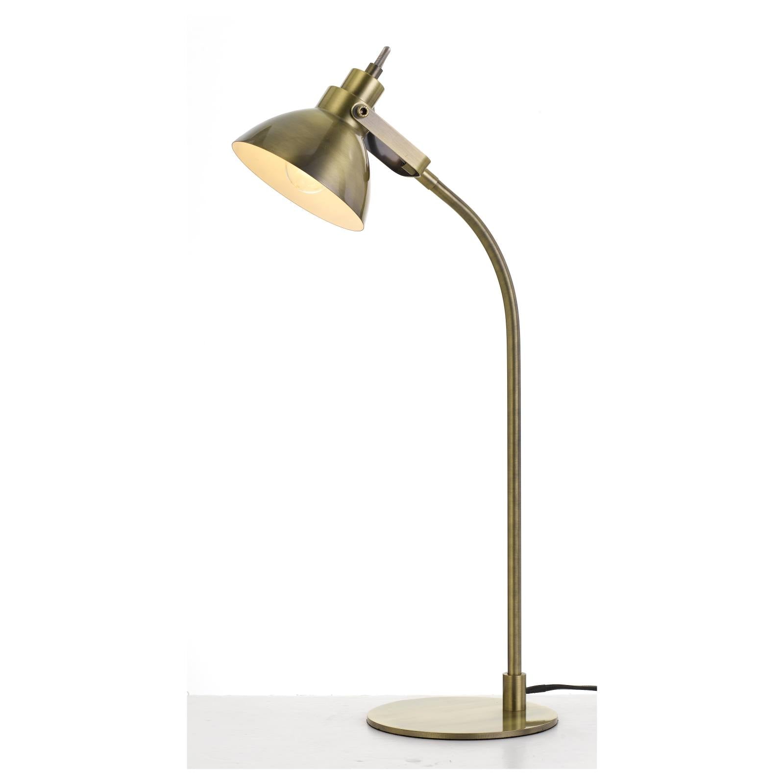 Gwen Table Lamp, Antique Brass
