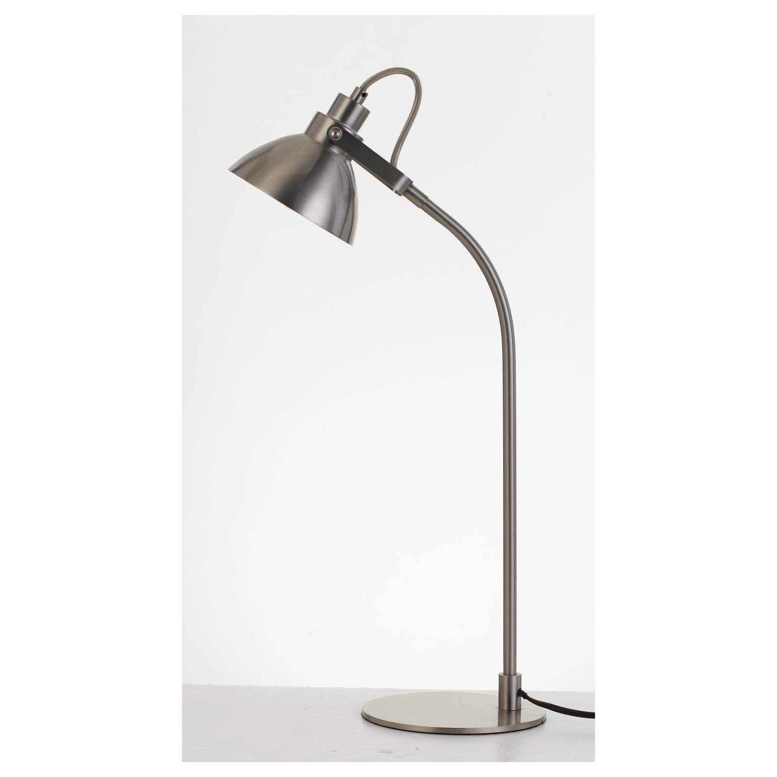 Gwen Table Lamp, Nickel