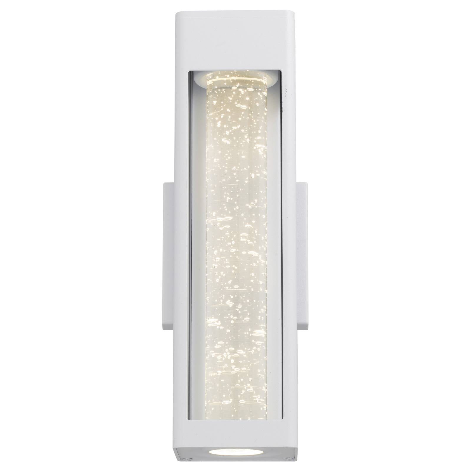 Hollis 35 Exterior Wall Light, White Sand