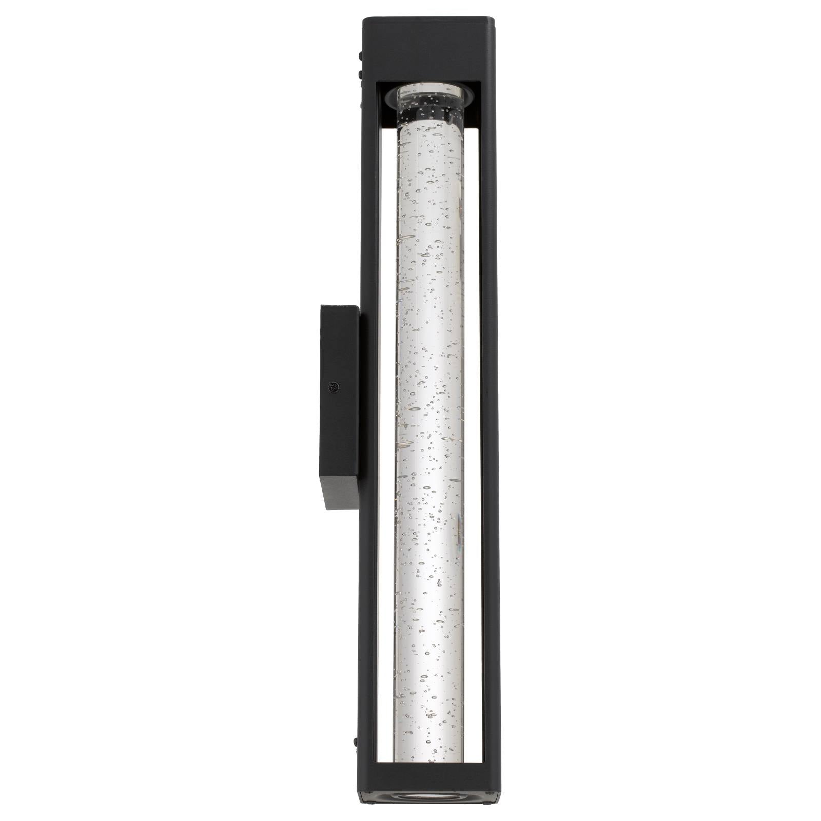 Hollis 55 Exterior Wall Light, Black Sand