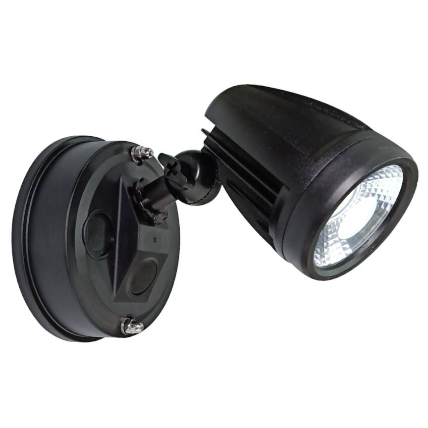 Illume Single Exterior Spot, Black