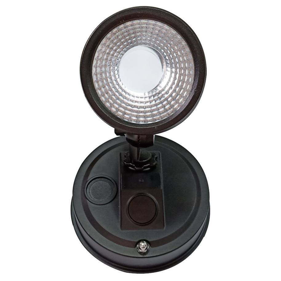 Illume Single Exterior Spot, Black