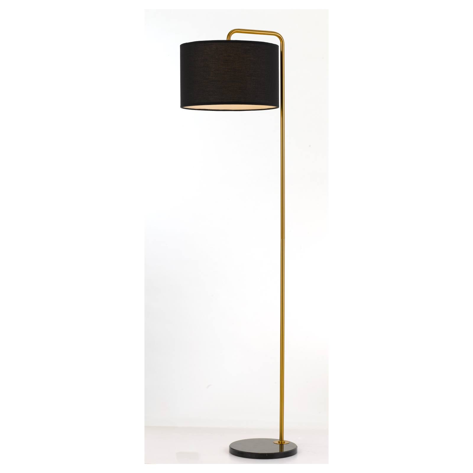 Ingrid Floor Lamp Gold Black